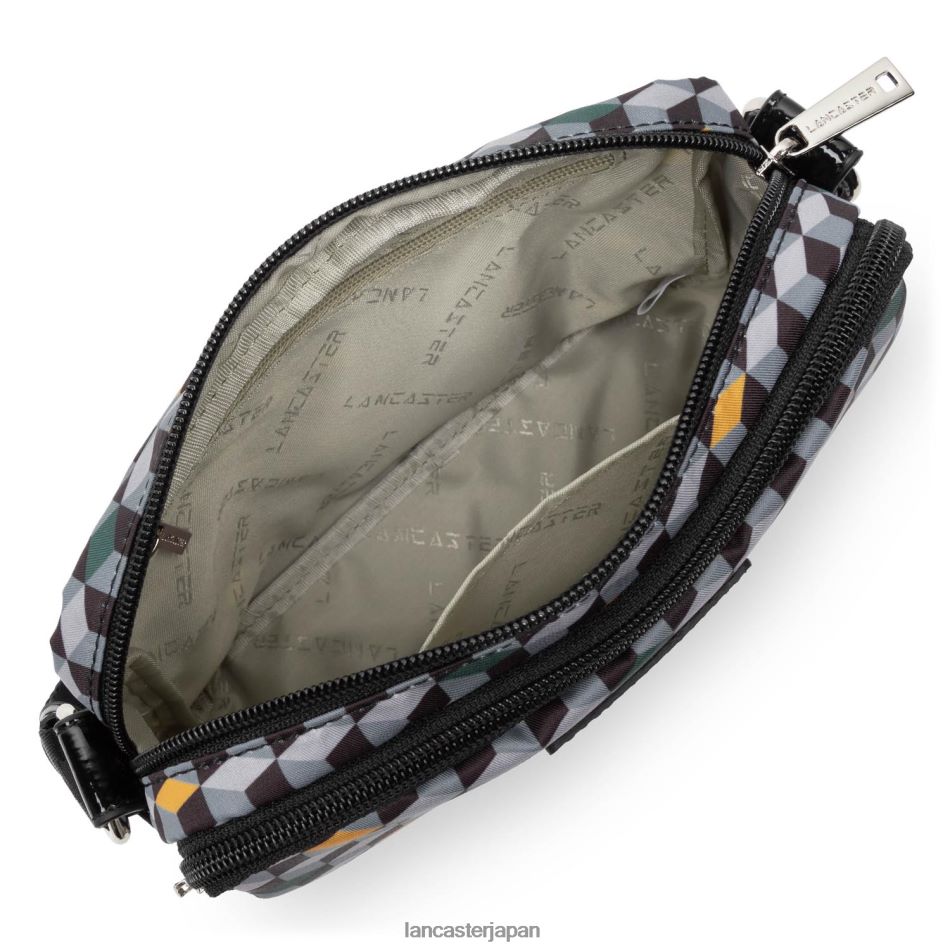 バッグ Lancaster Paris クロスボディバッグ ベーシック ヴェルニ ダミエ 3D 女性 VB8ZLR1841