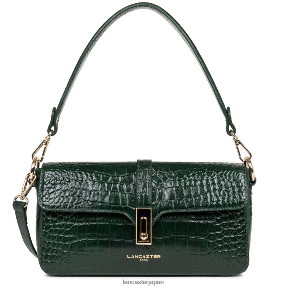 バッグ Lancaster Paris バゲットバッグ エキゾチッククロコCN バートピン 女性 VB8ZLR4408