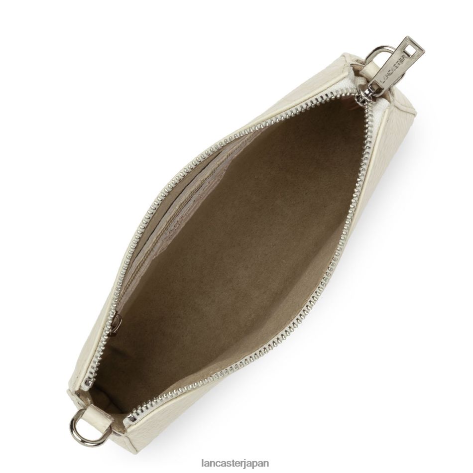 バッグ Lancaster Paris スモール クロスボディ バッグ エキゾチック レザード & クロコ FR ベージュ 女性 VB8ZLR190