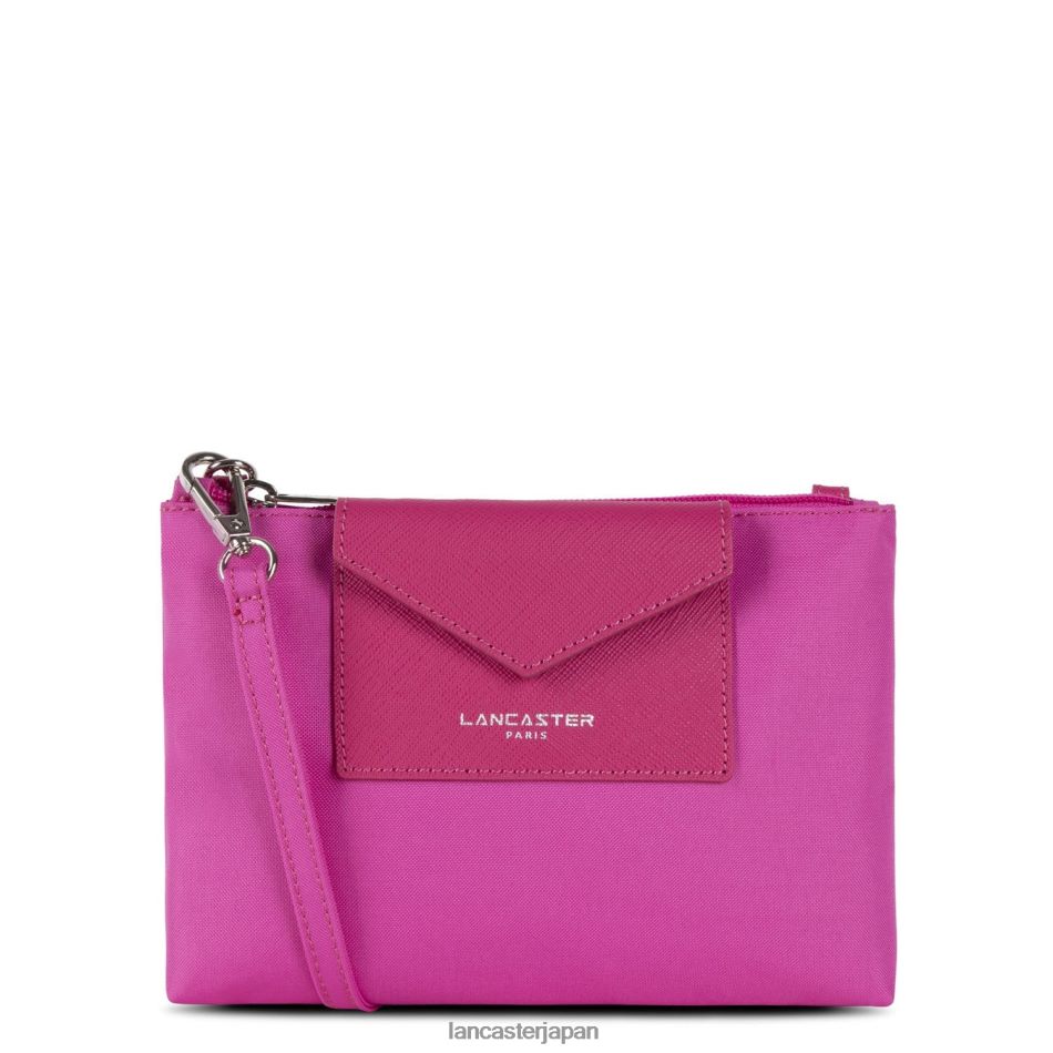バッグ Lancaster Paris スモールクラッチスマートKBA フクシア 女性 VB8ZLR599