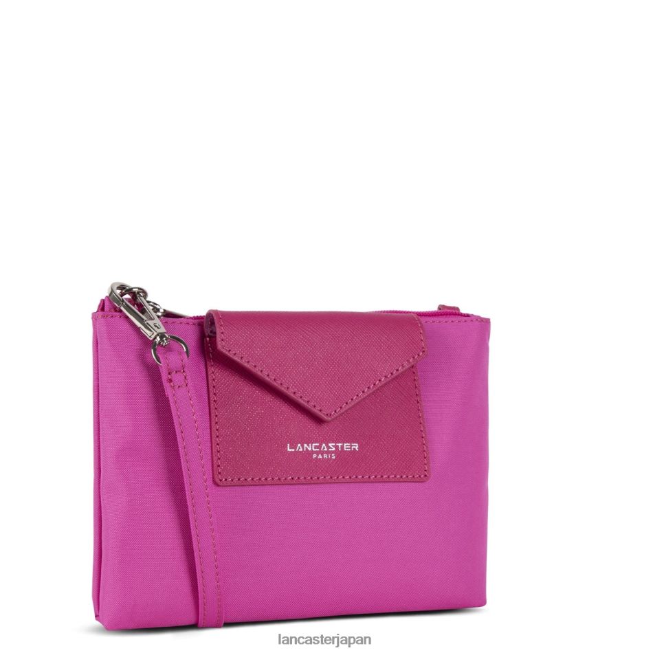 バッグ Lancaster Paris スモールクラッチスマートKBA フクシア 女性 VB8ZLR599