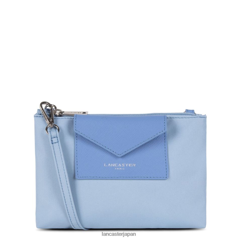 バッグ Lancaster Paris スモールクラッチスマートKBA ブルーシエル 女性 VB8ZLR600