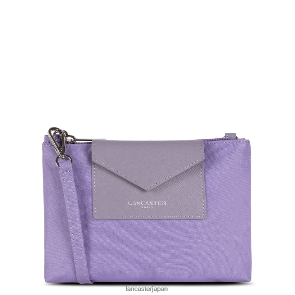 バッグ Lancaster Paris スモールクラッチスマートKBA 藤色 女性 VB8ZLR602