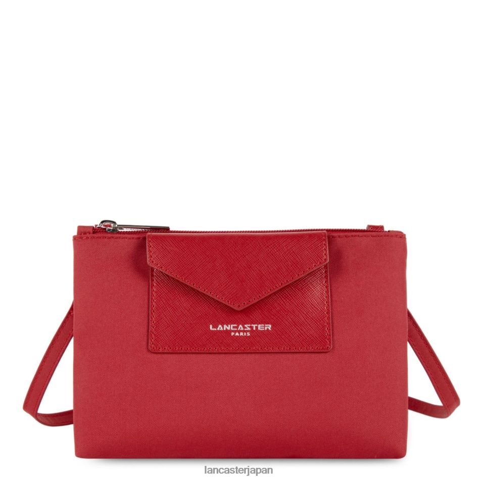 バッグ Lancaster Paris スモールクラッチスマートKBA ルージュ 女性 VB8ZLR609