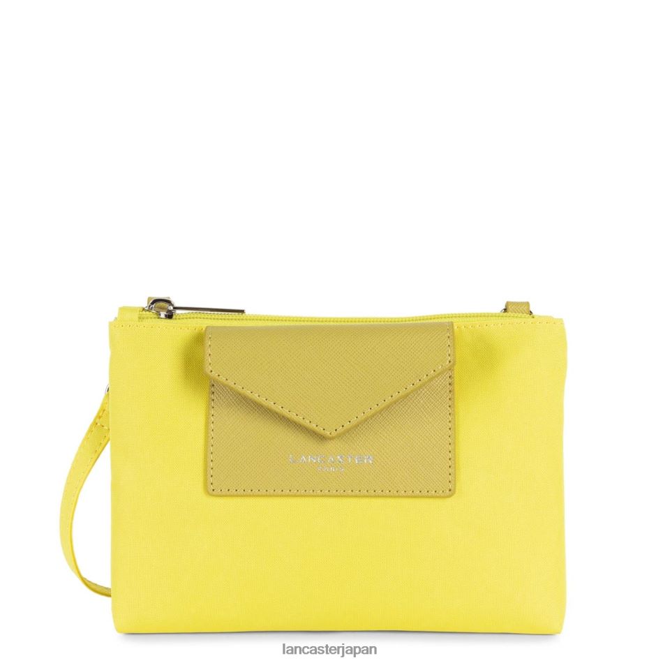 バッグ Lancaster Paris スモールクラッチスマートKBA シトロン 女性 VB8ZLR615