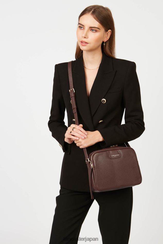 バッグ Lancaster Paris M クロスボディバッグ デューン シャテーニュ 女性 VB8ZLR1738
