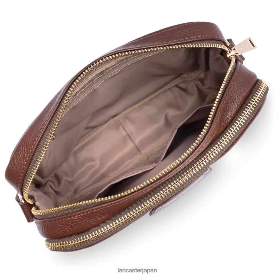 バッグ Lancaster Paris M クロスボディバッグ デューン シャテーニュ 女性 VB8ZLR1738