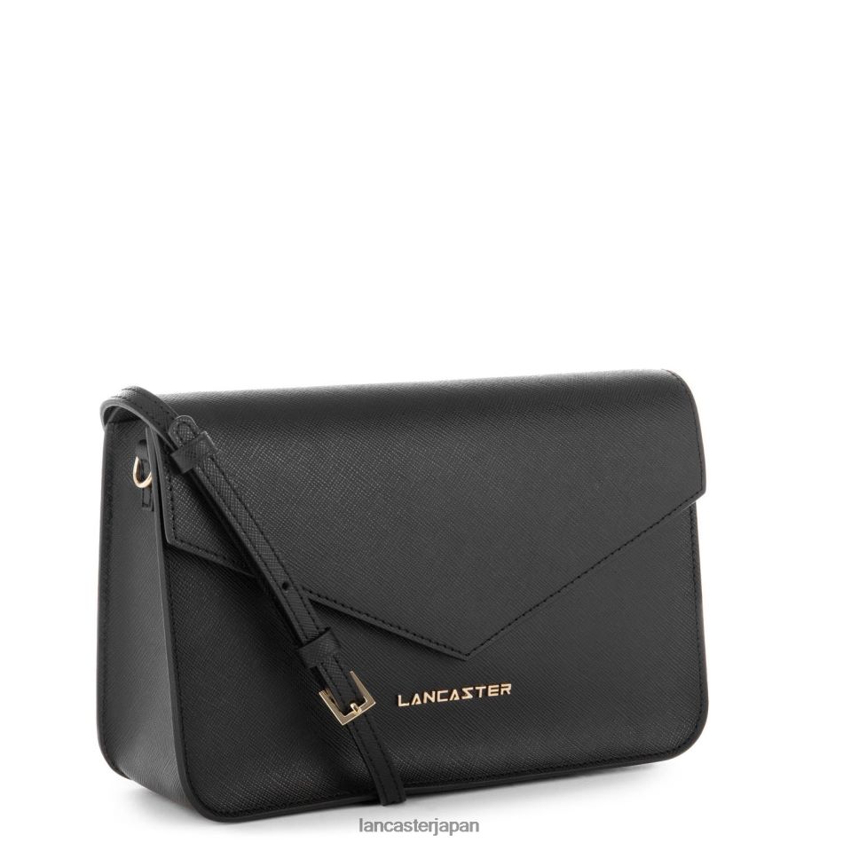 バッグ Lancaster Paris M クロスボディバッグ サフィアーノ シグネチャー ノワール 女性 VB8ZLR2112