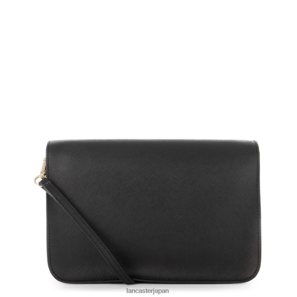 バッグ Lancaster Paris M クロスボディバッグ サフィアーノ シグネチャー ノワール 女性 VB8ZLR2112