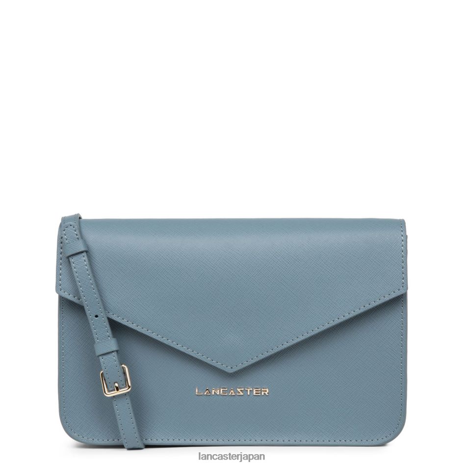 バッグ Lancaster Paris M クロスボディバッグ サフィアーノ シグネチャー ブルー・アルドワーズ 女性 VB8ZLR2119