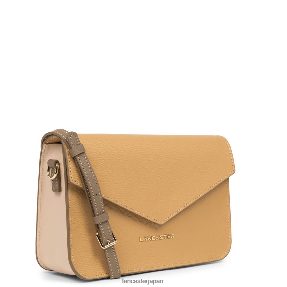 バッグ Lancaster Paris M クロスボディバッグ サフィアーノ シグネチャー ナチュレル・プードル・ヴィゾン 女性 VB8ZLR2123