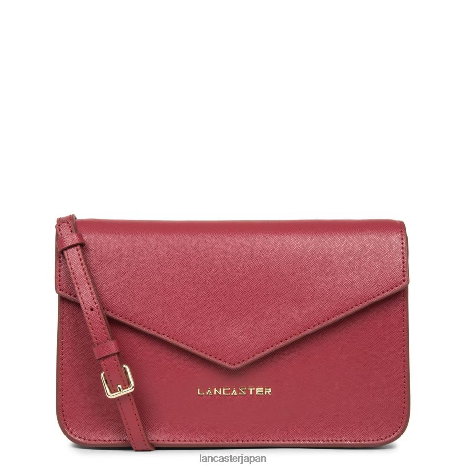 バッグ Lancaster Paris M クロスボディバッグ サフィアーノ シグネチャー フランボワーズ 女性 VB8ZLR2126