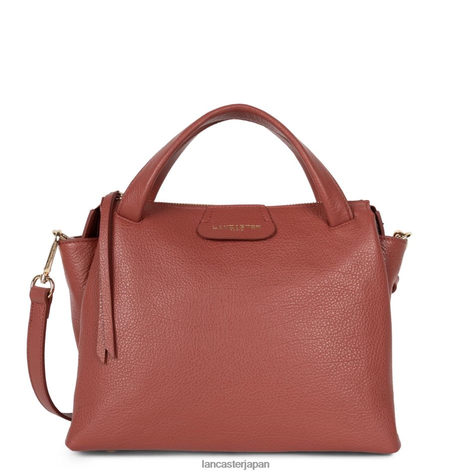 バッグ Lancaster Paris M ハンドバッグ デューン 新品 ボワ・ルージュ 女性 VB8ZLR2584