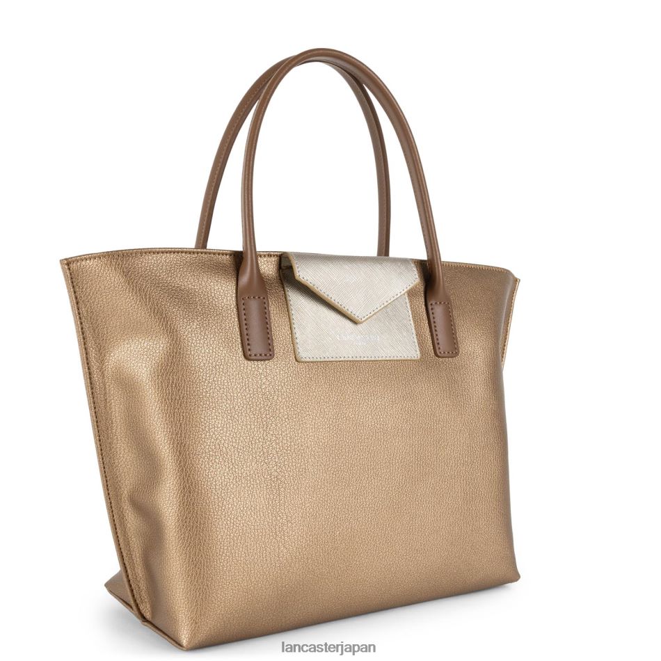 バッグ Lancaster Paris M ハンドバッグ マヤ キュイヴル・シャンパーニュ・ヴィゾン 女性 VB8ZLR2811