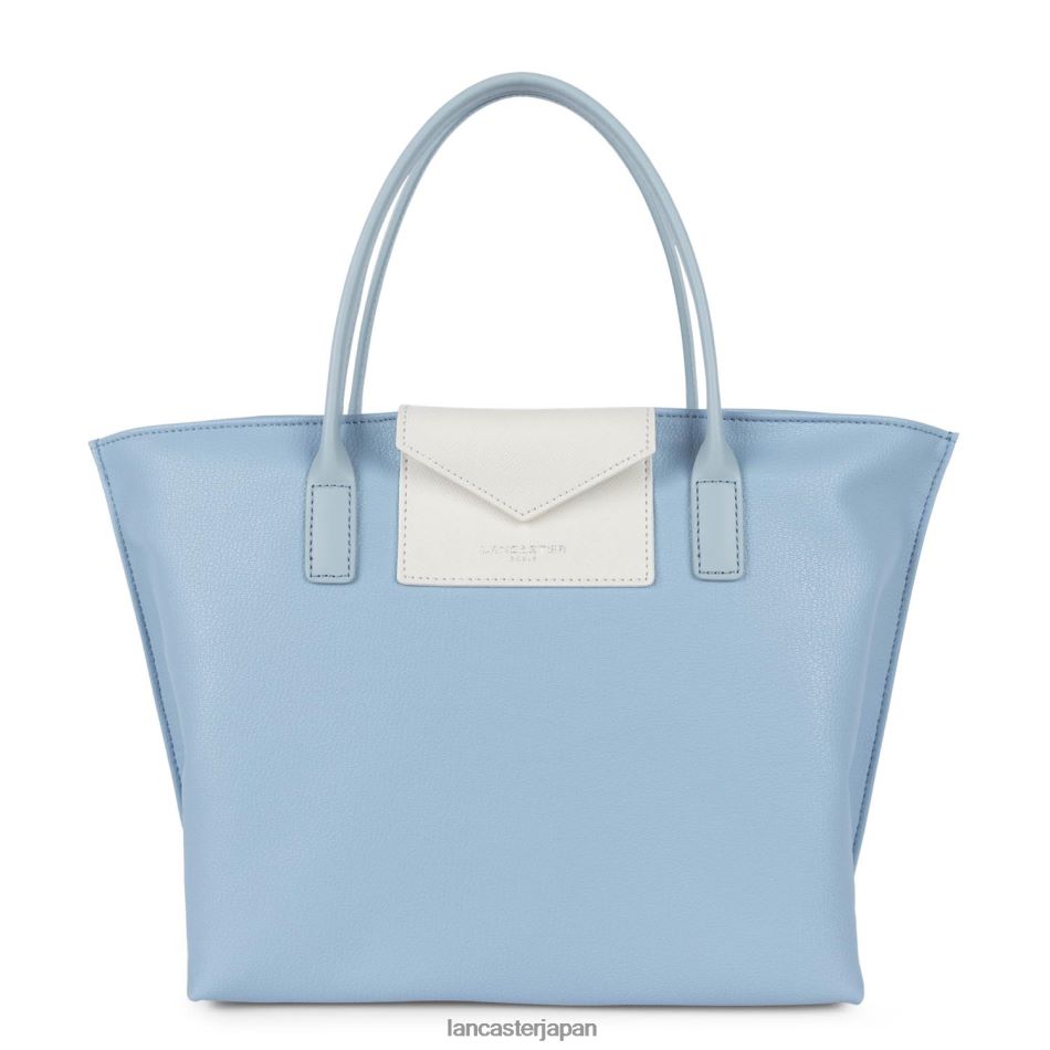 バッグ Lancaster Paris M ハンドバッグ マヤ ブルー シエル アイボリー ブルー サンドル 女性 VB8ZLR2814