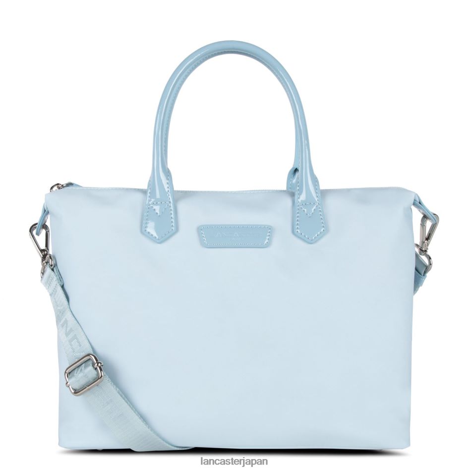 バッグ Lancaster Paris M ハンドバッグ ベーシック ヴェルニ ブルーシエル 女性 VB8ZLR3052