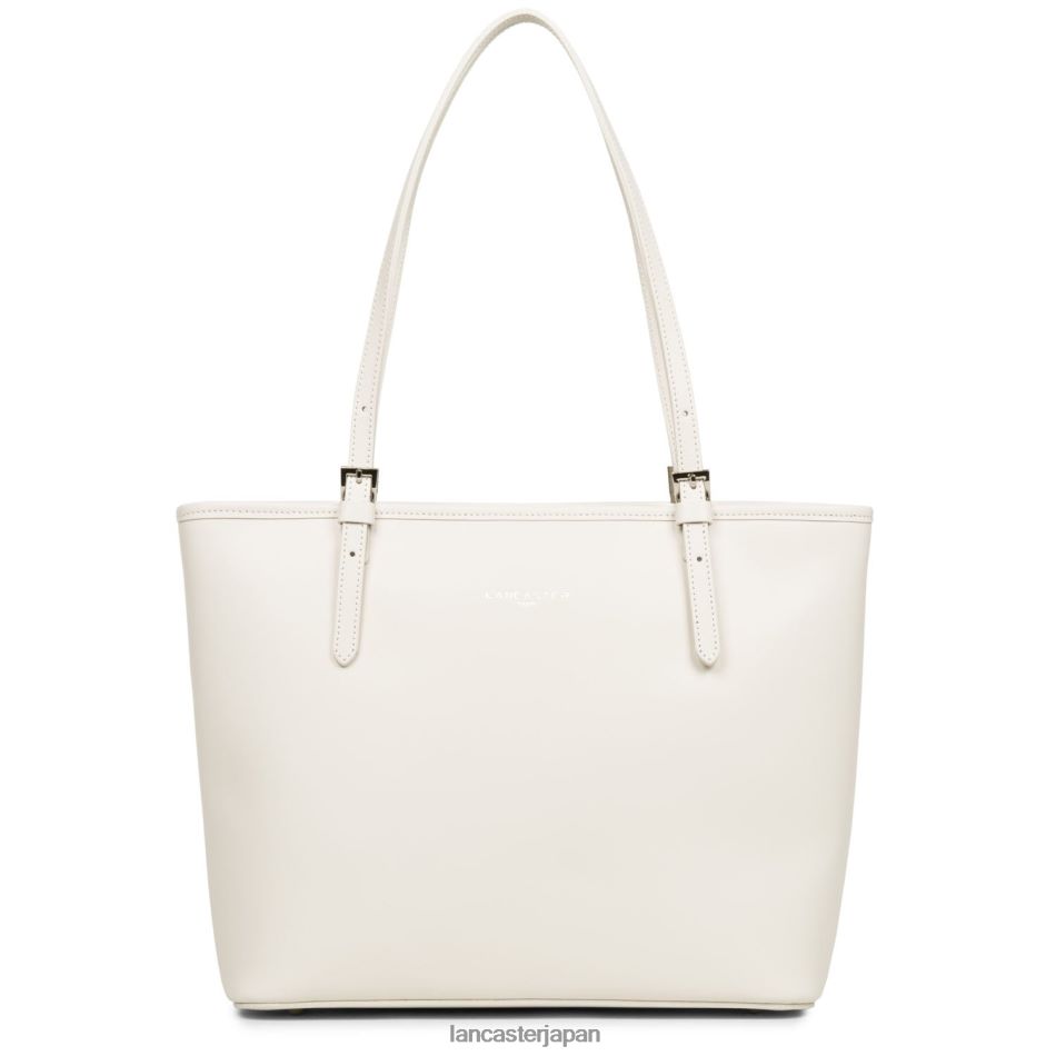 バッグ Lancaster Paris M トートバッグ スムース 生成り 女性 VB8ZLR3113