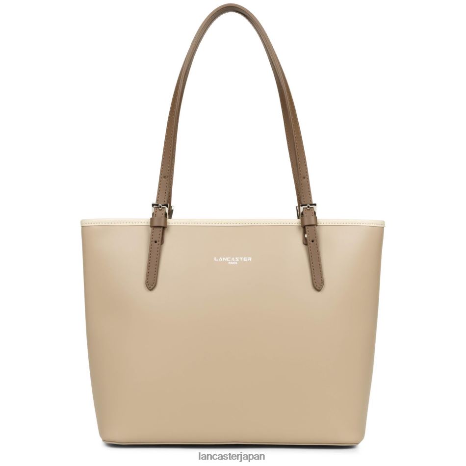 バッグ Lancaster Paris M トートバッグ スムース ヌード-ヌード クレア-ビジョン 女性 VB8ZLR3119