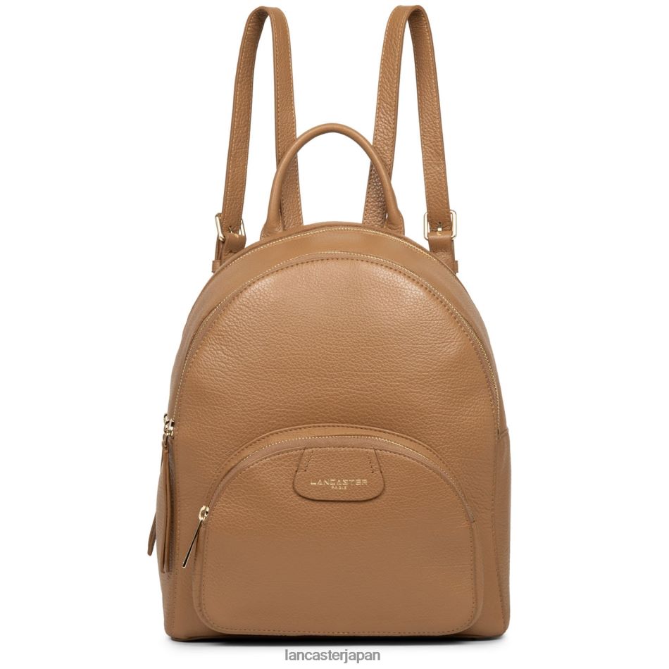 バッグ Lancaster Paris M バックパック砂丘 キャメル 女性 VB8ZLR4617