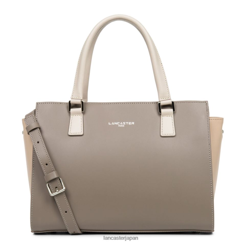 バッグ Lancaster Paris M ハンドバッグ スムース トープ ヌード フォンセ ガレ ローズ 女性 VB8ZLR789