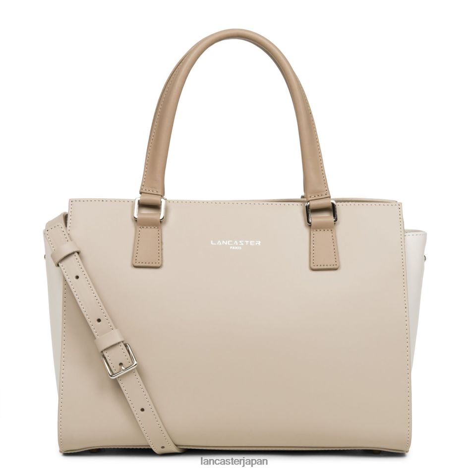 バッグ Lancaster Paris M ハンドバッグ スムース ガレ ローズ-エクリュ-ヌード 女性 VB8ZLR792