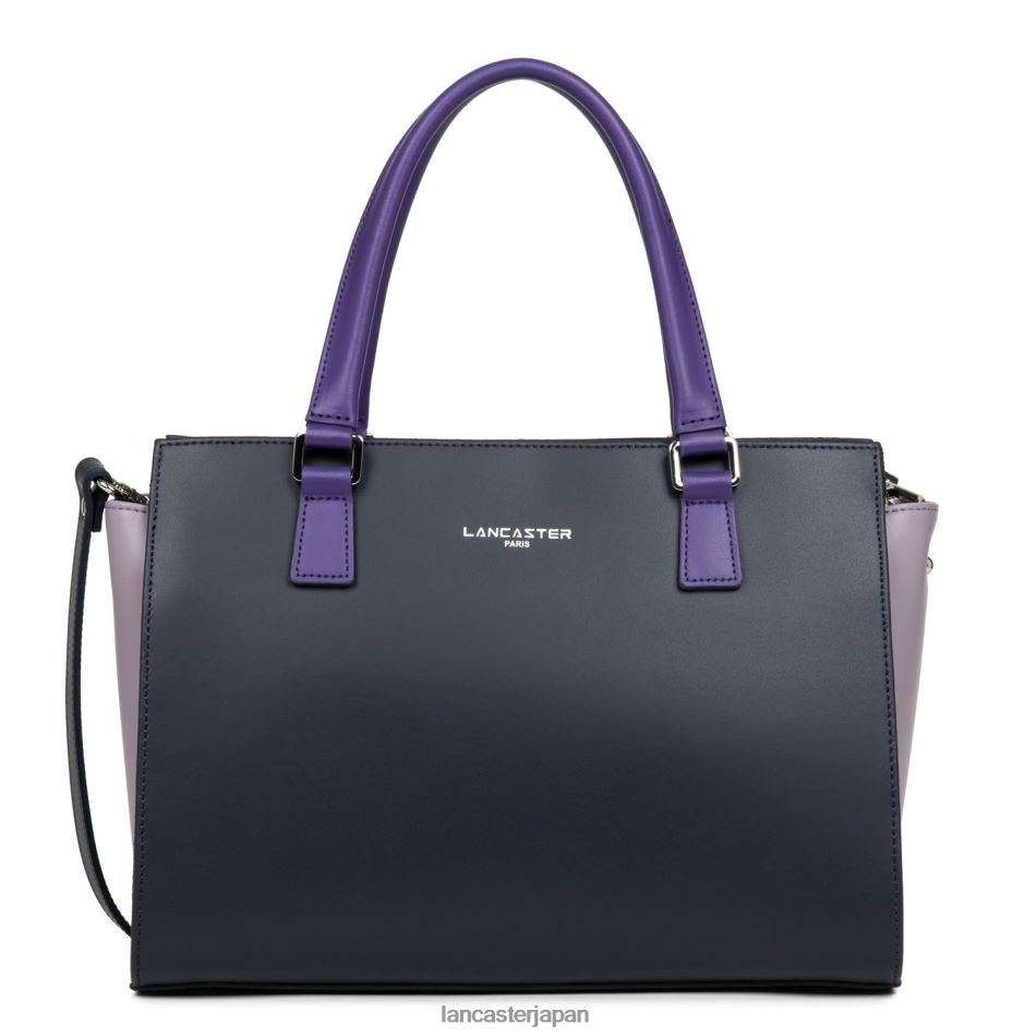 バッグ Lancaster Paris M ハンドバッグ スムース ブルーフォンセモーヴバイオレット 女性 VB8ZLR797