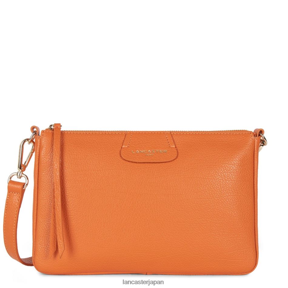 バッグ Lancaster Paris M クラッチ デューン 新品 オレンジ 女性 VB8ZLR962