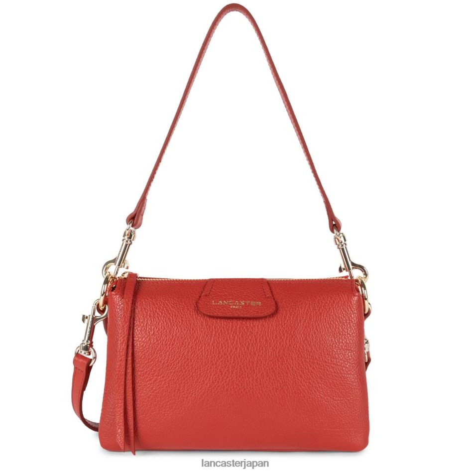 バッグ Lancaster Paris M クラッチ デューン 新品 ルージュ 女性 VB8ZLR968