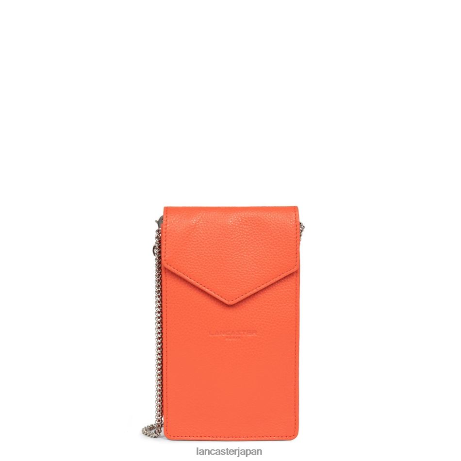 バッグ Lancaster Paris スマホホルダー フーロンPM オレンジ 女性 VB8ZLR1047