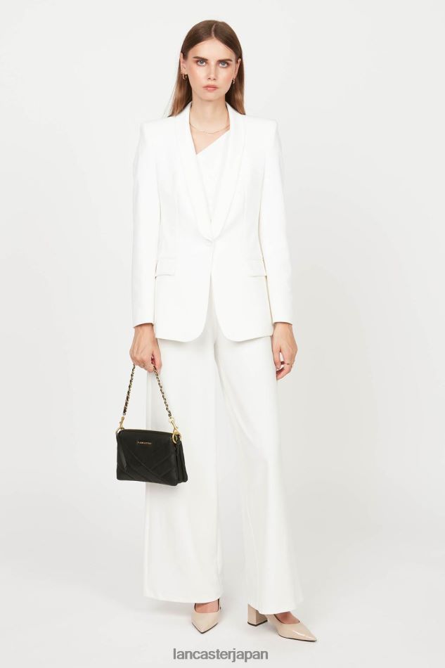 バッグ Lancaster Paris スモールクラッチソフトマトラッセ ノワール 女性 VB8ZLR1020