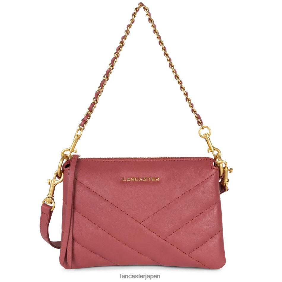 バッグ Lancaster Paris スモールクラッチソフトマトラッセ フランボワーズ 女性 VB8ZLR1026