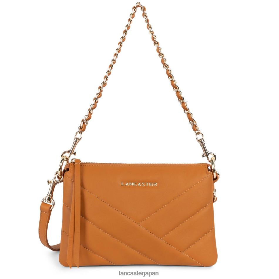 バッグ Lancaster Paris スモールクラッチソフトマトラッセ 金 女性 VB8ZLR1028