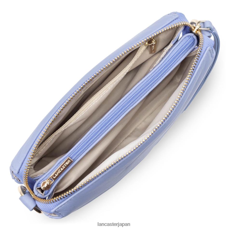 バッグ Lancaster Paris スモールクラッチソフトマトラッセ ラベンダー 女性 VB8ZLR1029