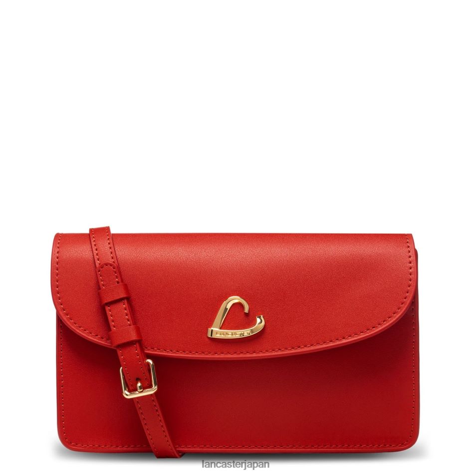 バッグ Lancaster Paris スモールクラッチシティフィロス 朱色 女性 VB8ZLR1069
