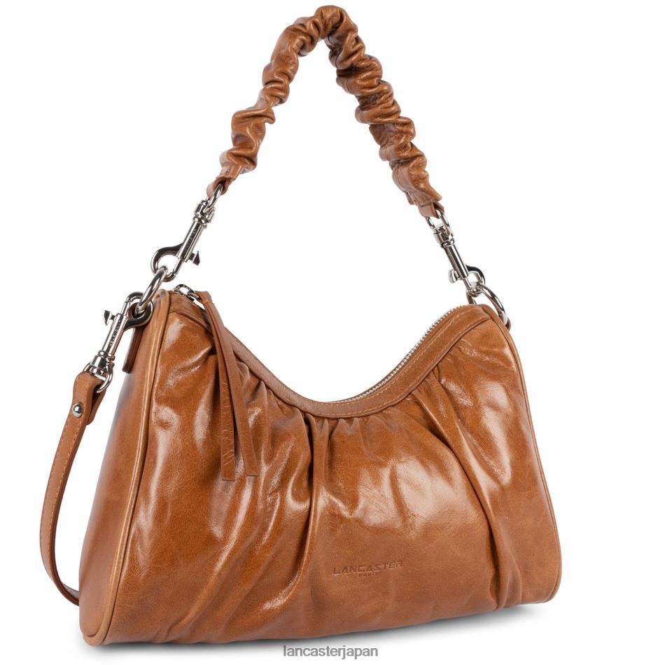 バッグ Lancaster Paris バゲットバッグ レトロシュシュ キャメル 女性 VB8ZLR1105