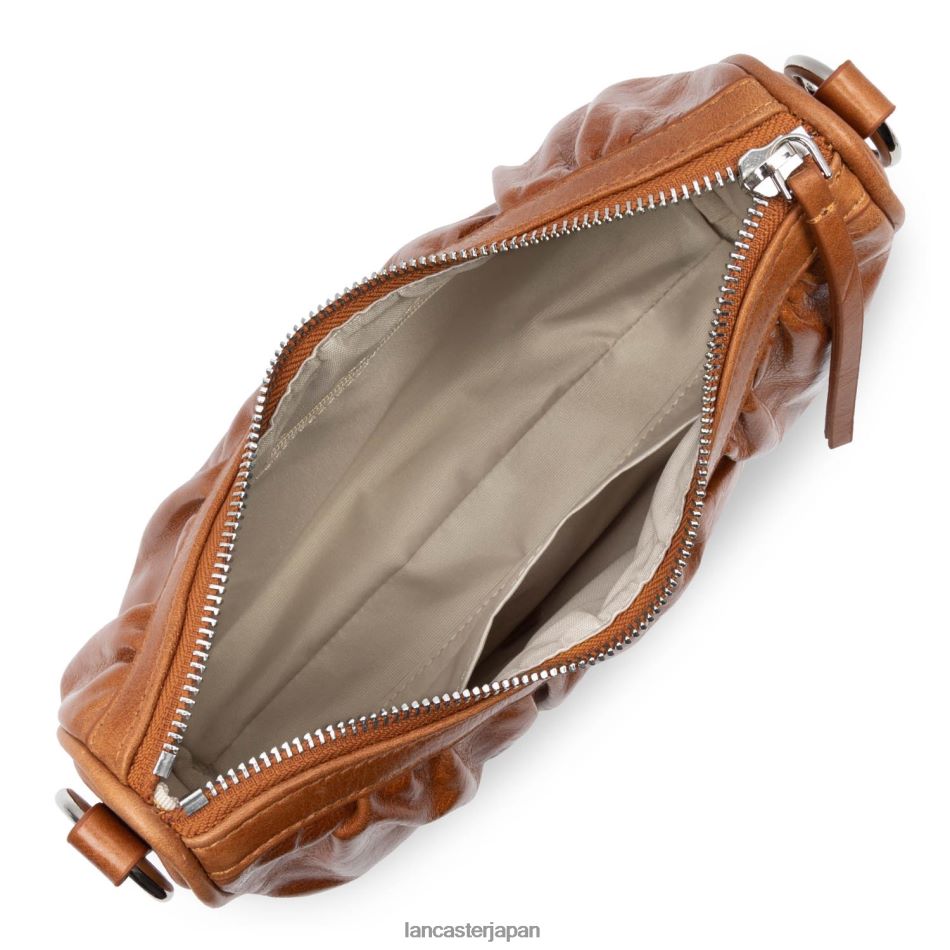 バッグ Lancaster Paris バゲットバッグ レトロシュシュ キャメル 女性 VB8ZLR1105