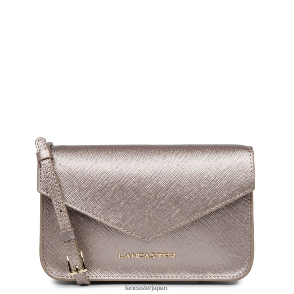 バッグ Lancaster Paris スモールクロスボディバッグ サフィアーノ シグネチャー またはバラ 女性 VB8ZLR112