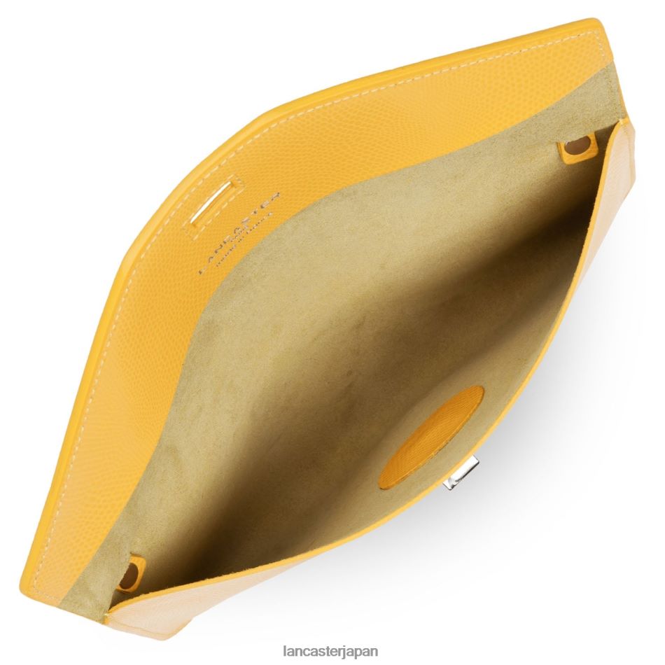 バッグ Lancaster Paris クラッチルチェトラ ジョーヌ 女性 VB8ZLR1124