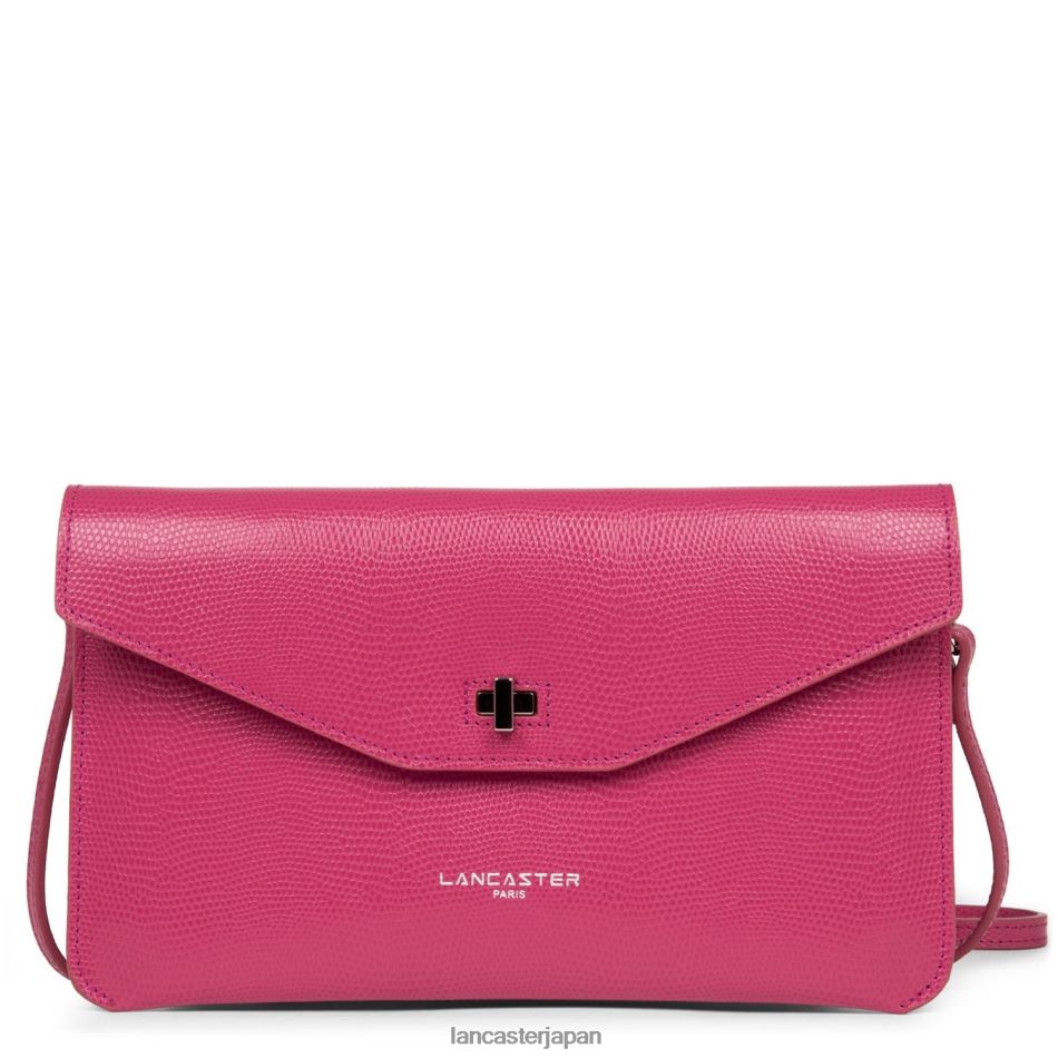 バッグ Lancaster Paris クラッチルチェトラ フクシア 女性 VB8ZLR1127