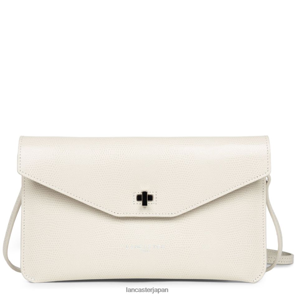 バッグ Lancaster Paris クラッチルチェトラ 生成り 女性 VB8ZLR1132