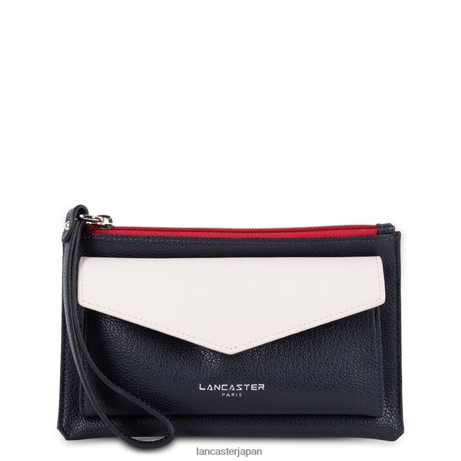 バッグ Lancaster Paris クラッチマヤ ブルーフォンセエクリュルージュ 女性 VB8ZLR1135