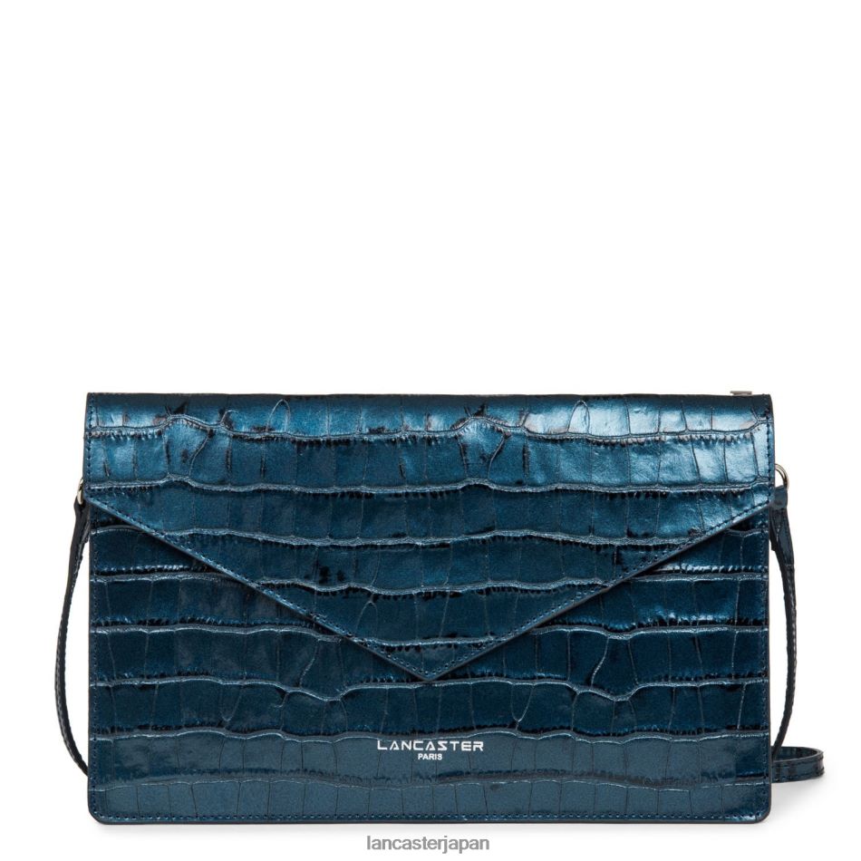 バッグ Lancaster Paris クラッチエキゾチッククロコ サフィール 女性 VB8ZLR1167
