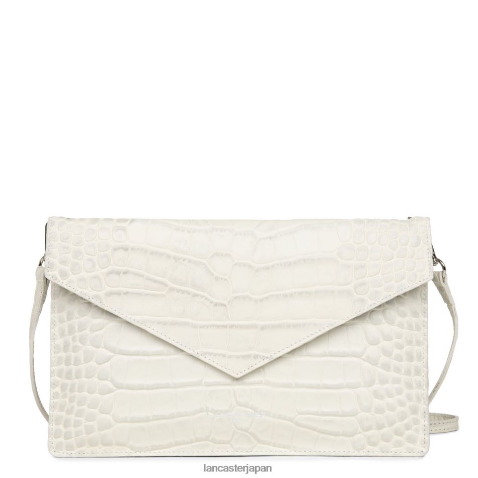 バッグ Lancaster Paris クラッチエキゾチッククロコ ベージュ 女性 VB8ZLR1169
