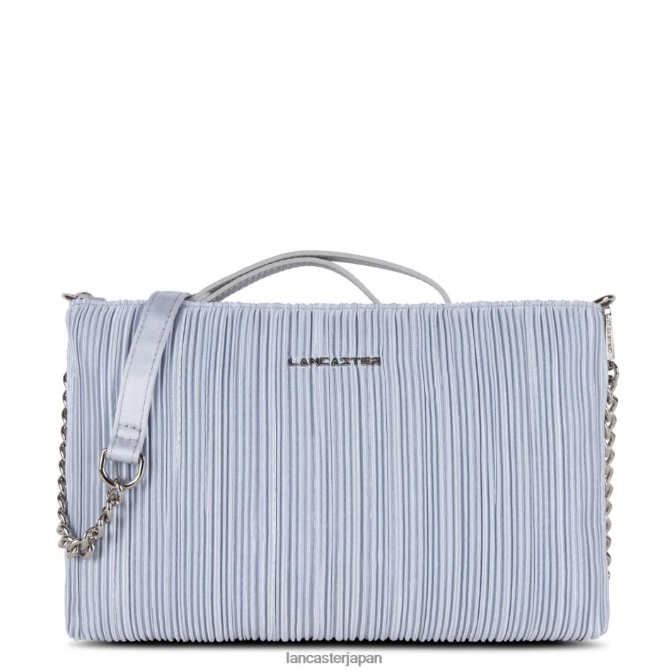 バッグ Lancaster Paris クラッチセレモニー サテンドレープ グリ・クレール 女性 VB8ZLR1197