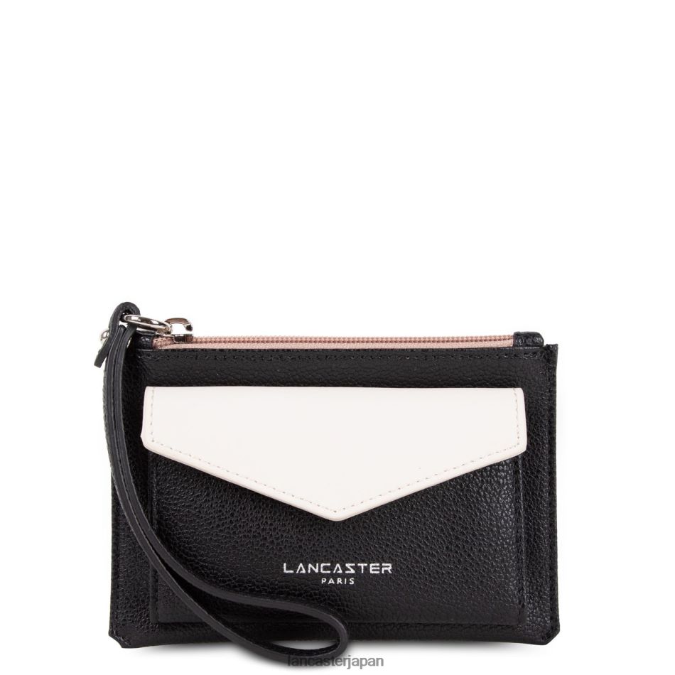 バッグ Lancaster Paris クラッチマヤ新しい ノワールエクリュヌード 女性 VB8ZLR1226