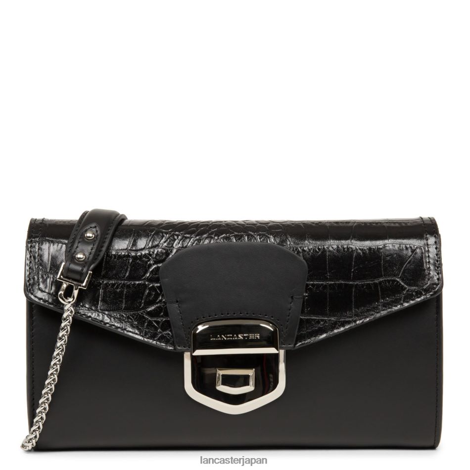 バッグ Lancaster Paris クラッチ パリジェンヌ ソフィア ノワールクロコ 女性 VB8ZLR1247