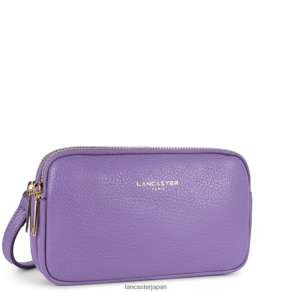 バッグ Lancaster Paris ダブルクラッチ砂丘 虹彩 女性 VB8ZLR1266