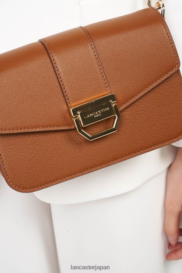 バッグ Lancaster Paris スモールクロスボディバッグ ヴァラー キャメル 女性 VB8ZLR1305