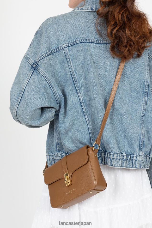 バッグ Lancaster Paris スモールクロスボディバッグ フーロンヌ ミラノ 新品 キャメル 女性 VB8ZLR1320