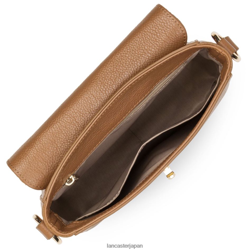 バッグ Lancaster Paris スモールクロスボディバッグ フーロンヌ ミラノ 新品 キャメル 女性 VB8ZLR1320